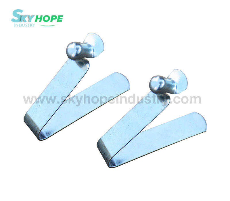 V Shape Spring Clip