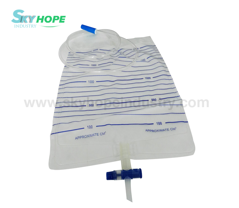 Disposable urine bag